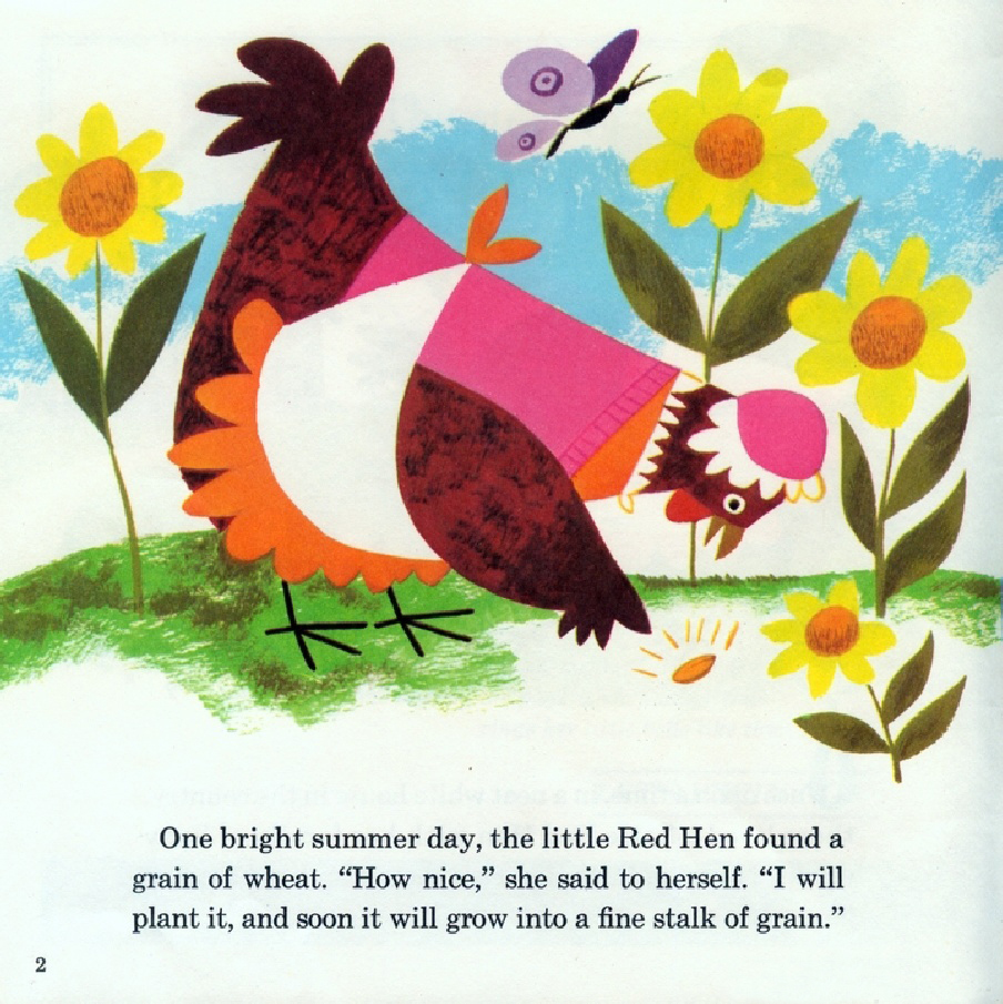 The Story of the Little Red Hen (04),绘本,绘本故事,绘本阅读,故事书,童书,图画书,课外阅读
